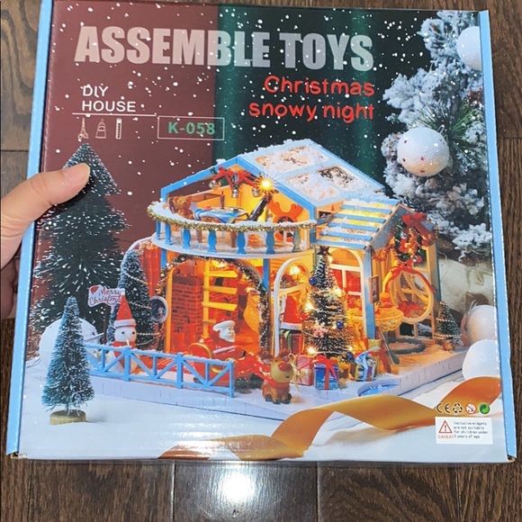 Educational Christmas DIY miniature dollhouse - Picture 5 of 9